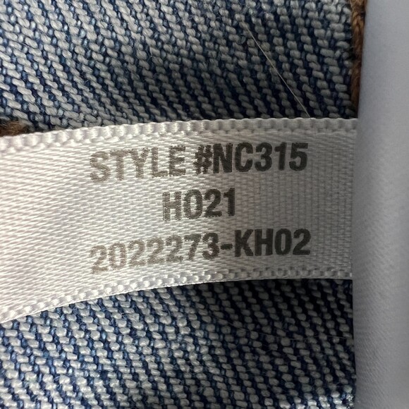 Madewell 10" High-Rise Skinny Jeans in Ainsworth Wash Raw-Hem Edition Women's 30 - Picture 7 of 12